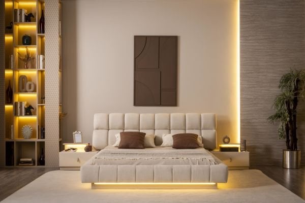 Viral Köşe Dolaplı Yatak Odası