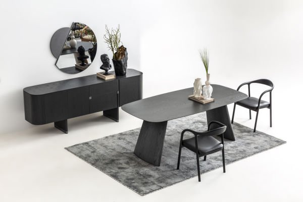 Delta Siyah Yemek Odası