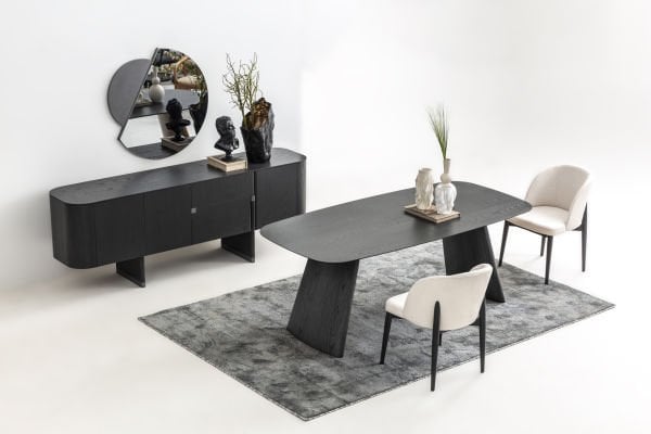 Delta Siyah Yemek Odası