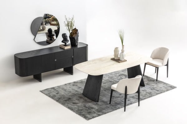 Delta Siyah Yemek Odası