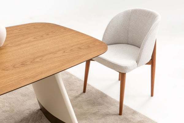 Delta Ekru Yemek Odası