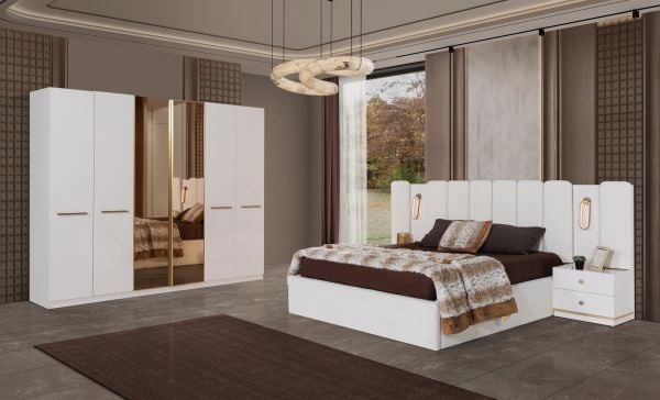 Alvina Yatak Odası (Baza Hediyeli)(Teşhir)