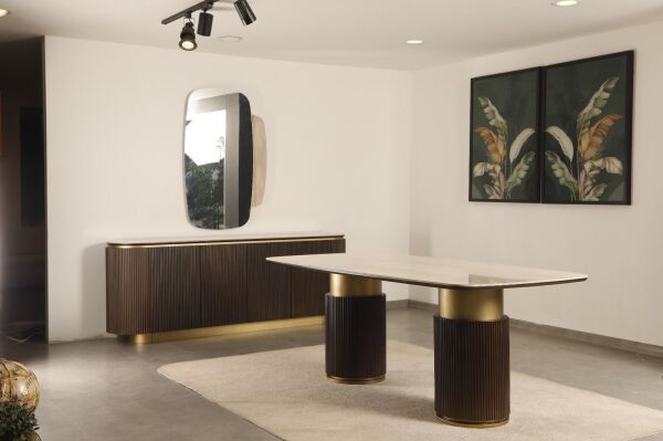 Polo Porselen Yemek Odası Ceviz