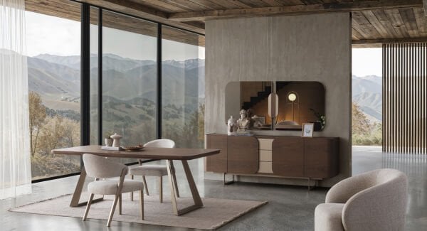 Picasso Ceviz Yemek Odası