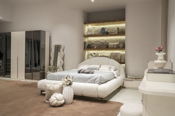 Vena Yatak Odası (BAZALI) Giyinme Odası Seçenekli