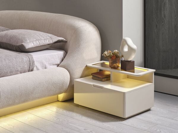 Lizbon Köşe Modüllü Yatak Odası (Baza Hediyeli)