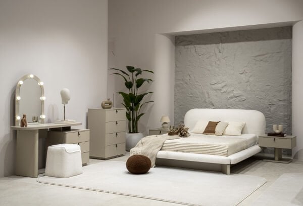 Como Yatak Odası (BAZALI) Giyinme Odası Seçenekli