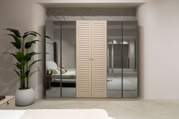 Como Yatak Odası (BAZALI) Giyinme Odası Seçenekli