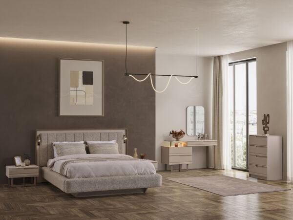 Oslo Luxury Yatak Odası (Baza Hediyeli)
