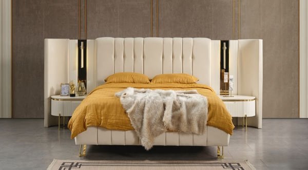 Tesla Plus Yatak Odası (Baza Hediyeli)