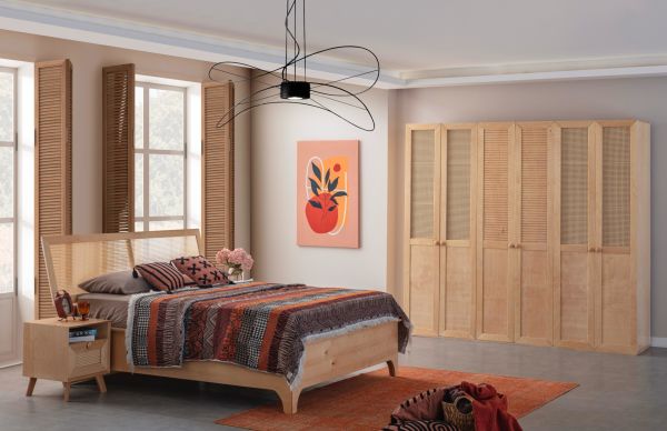 Valeria Yatak Odası (Baza Hediyeli)